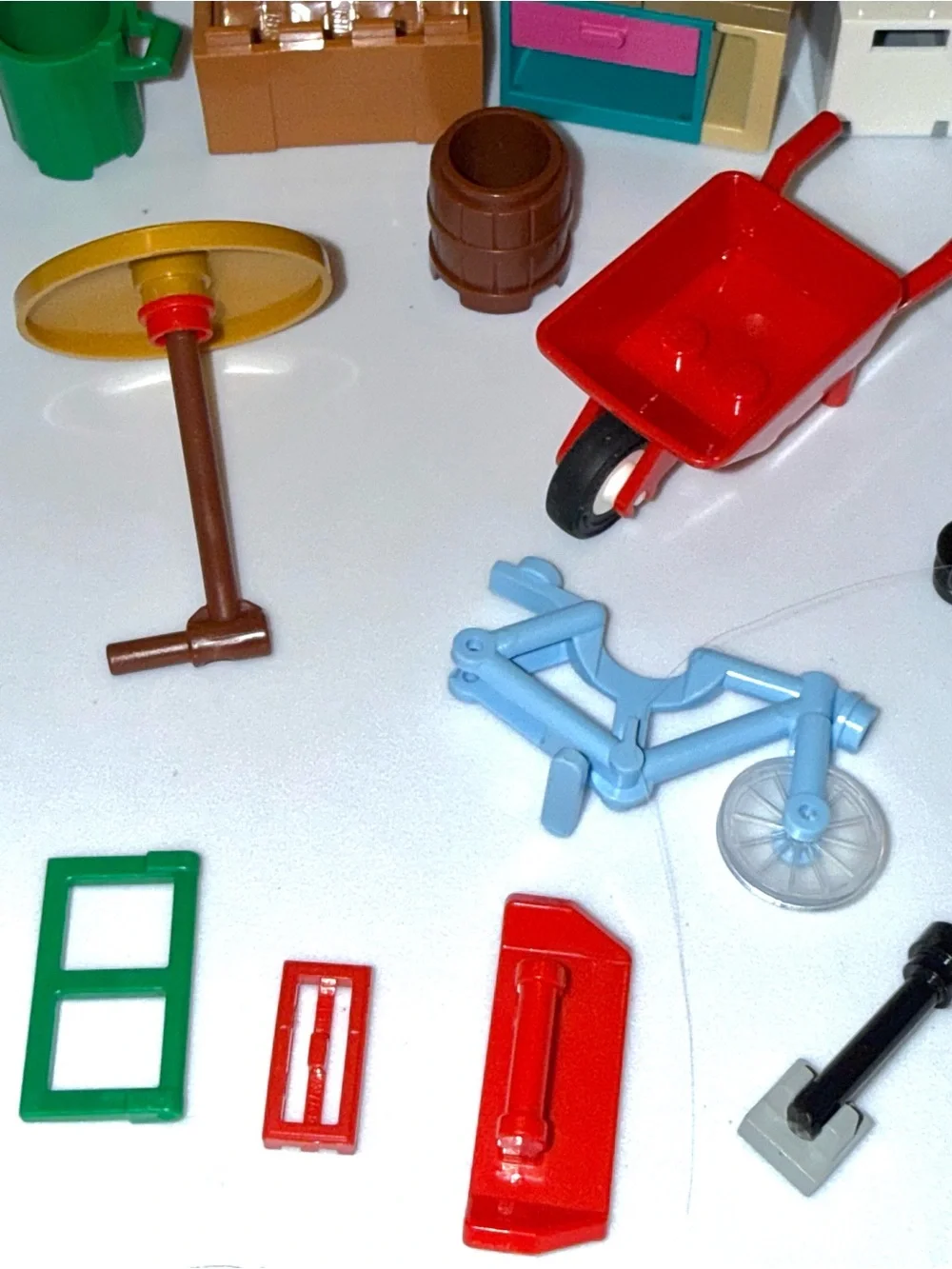 LEGO accessories pieces parts cabinets elements lot